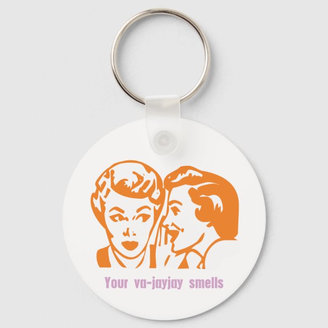 Din vajjay luktar nyckelring (Framsida)