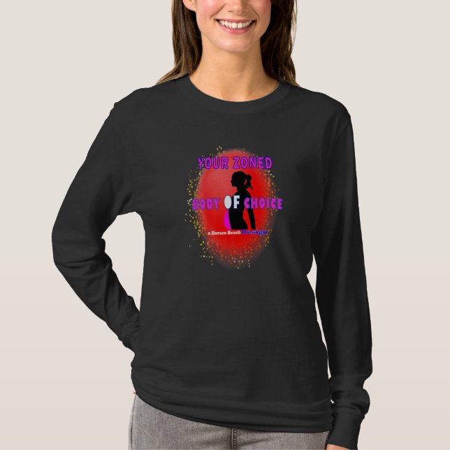 Din valda zonkropp Teaseteetops T Shirt (Framsida)