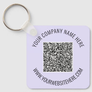 Din varumärkes QR-kod nyckelring exempel