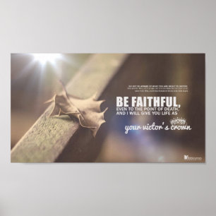 Din victors krona poster