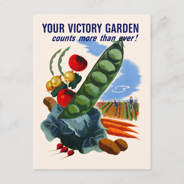Din Victory Garden Vykort (Framsida)