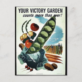 Din Victory Garden Vykort