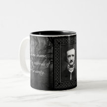 Din Vintage för Fave Edgar Allen Poe Citates Creep