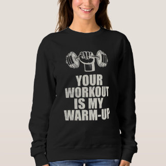 Din workout är min arm uppåt t shirt