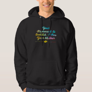 Dina argument Mamma säger Mamma citat Hoodie
