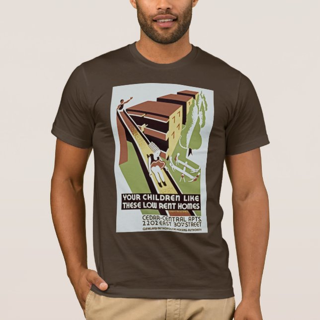 Dina barn gillar dessa låga hyrahem tee (Framsida)