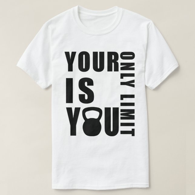Dina begränsningar, din kraftfulla T-Shirt-teknik T Shirt (Design framsida)