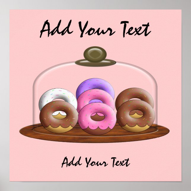 Dina Doughnut Poster (Framsidan)