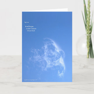 Dina drömmar är dina själars chariot kort