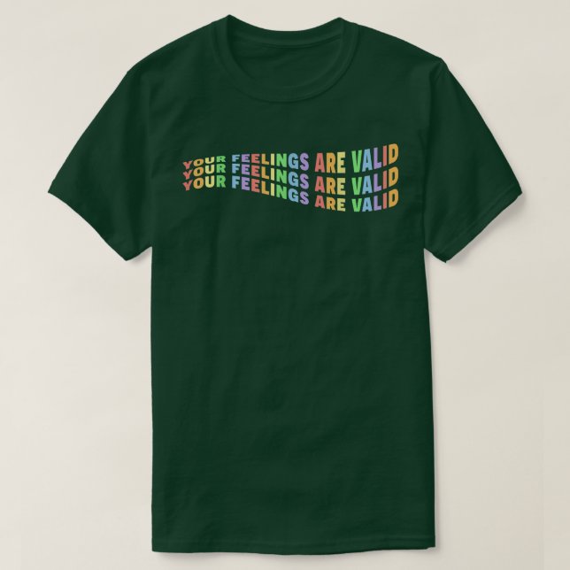 Dina egenskaper är ett giltigt Pastel-Pride för ps T Shirt (Design framsida)