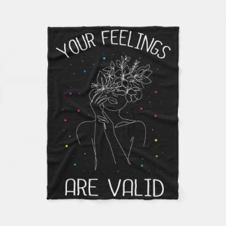 Dina egenskaper är giltiga i psykisk hälsa fleecefilt