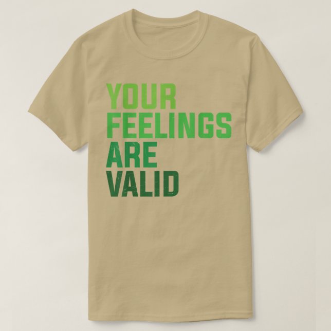 Dina egenskaper är giltiga t shirt (Design framsida)