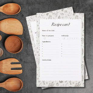 Dina Familjerecept Pappersblad