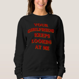 Dina flickväns Behållor Tittar på mig Aesthetic Co T Shirt
