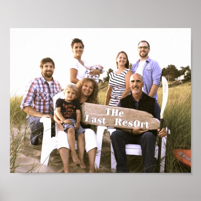 Dina foton 8x10 eller något storlekt fotoPoster Poster (Framsidan)