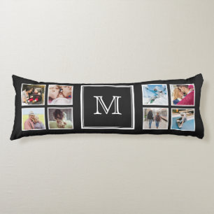 DINA foton och monogramkuddar Kroppskudde