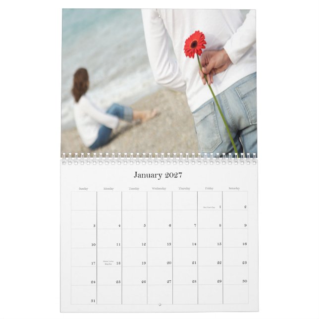 Dina foton på varje sida kalender (Jan 2027)