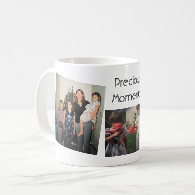 Dina Fotos Förälskade Ögonblick Kaffemugg (Framsida vänster)