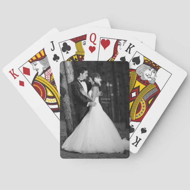 Dina fotospelkort spelkort (Baksidan)