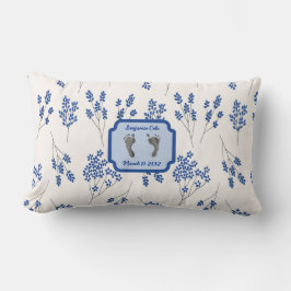 Dina fotoutskrifter i Spädbarn i Blå fyllningen Fo Lumbarkudde