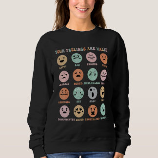 Dina känslor är giltiga Mental hälsa medvetenhet K T Shirt