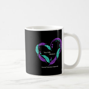 Dina livsproblem Semikolon Suicide Prevention Aw Kaffemugg