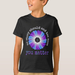 Dina livsproblem Självmordsförebyggande medvetande T Shirt