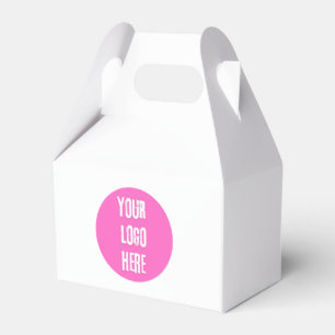 Dina logotyp här anpassade Favor Boxar Presentaskar