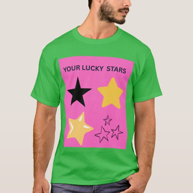 DINA LYCKOSTJÄRNOR T SHIRT (Framsida)