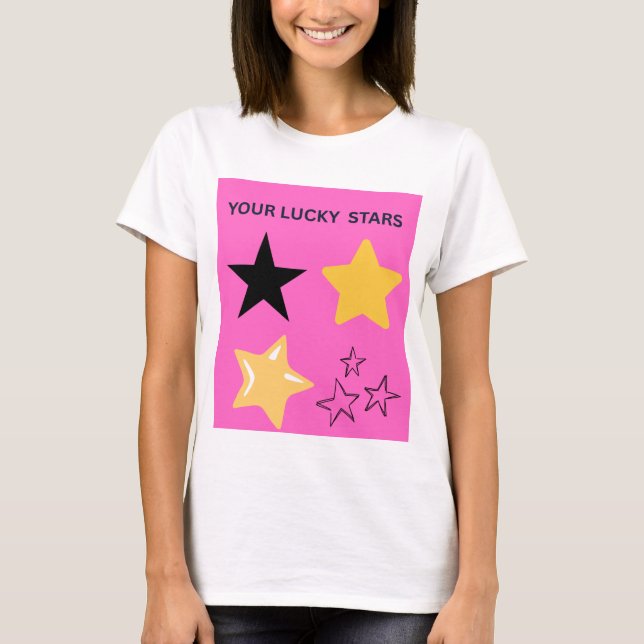 DINA LYCKOSTJÄRNOR T SHIRT (Framsida)