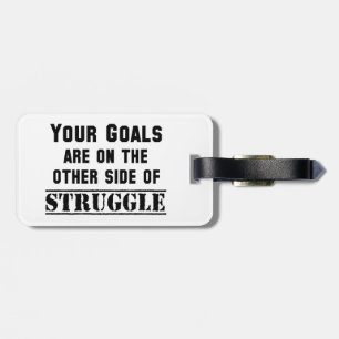 Dina mål är på andra sidan kampen bagagebricka