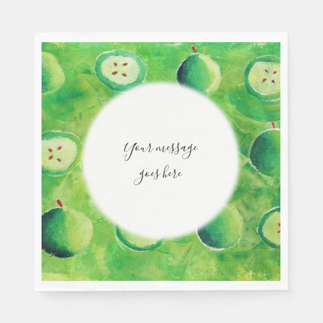 Dina meddelandeappar pappersservett (Framsidan)