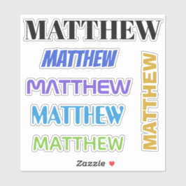 DINA NAMNGIVÅER KLISTERMÄRKEN