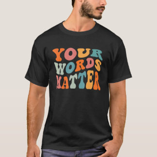 Dina Ord Har Betydelse Tal Språkpatolog Logoped T Shirt