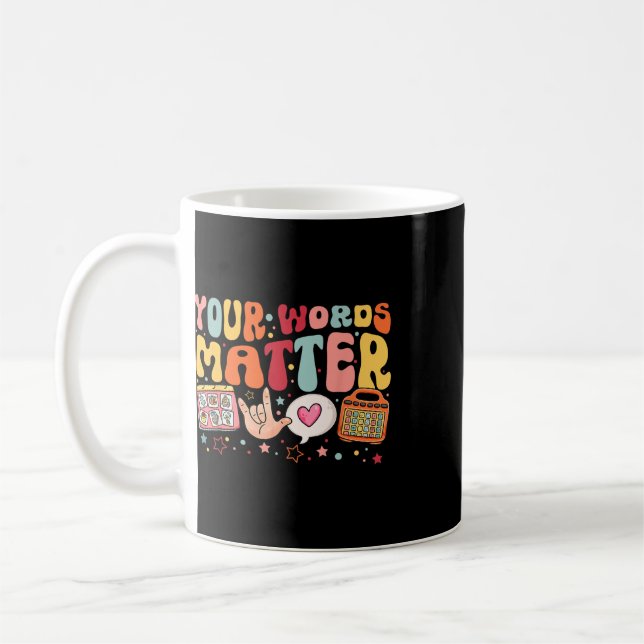 Dina Ord Problem Talterapi Språkpatolog Kaffemugg (Vänster)