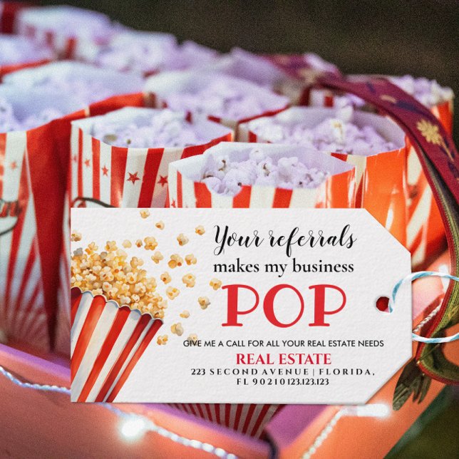 Dina referenser gör min affärspost | Real Gods Presentetikett (Skapare uppladdad)