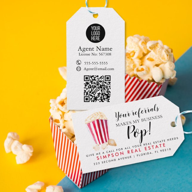 Dina rekord i gods gör min affärspost presentetikett (Skapare uppladdad)