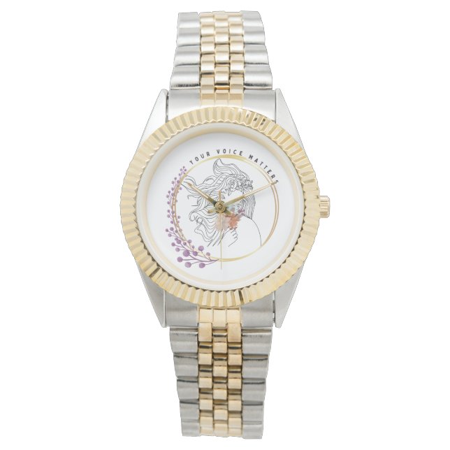 Dina röstmatcher armbandsur (Framsida)