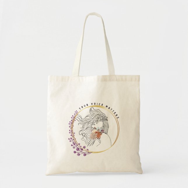 Dina röstmatcher tygkasse (Framsidan)