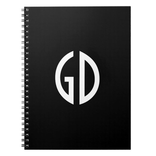 Dina Simply Monogramidéer 1 Anteckningsbok (Framsidan)