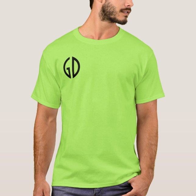 Dina Simply Monogramidéer 1 T Shirt (Framsida)