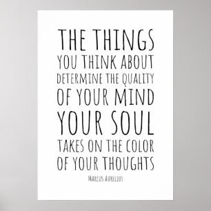 Dina tankar avgör din sinnesförmåga poster