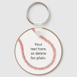 Dina textbaseball-teman Nyckelkedjor Nyckelring