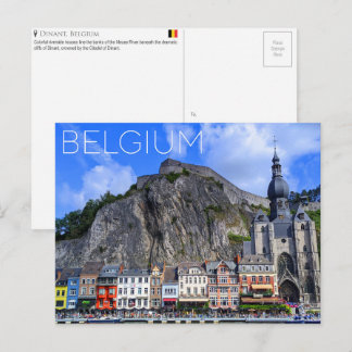 Dinant, Belgien Reseskickkort Vykort