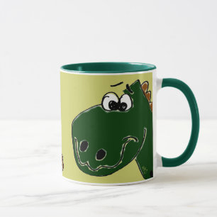 Dinasour Draging Mugg