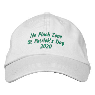 Dinerad St patricks day broiderad Broderad Keps