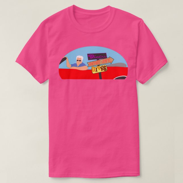 Diners, Driveins och Guy T Shirt (Design framsida)