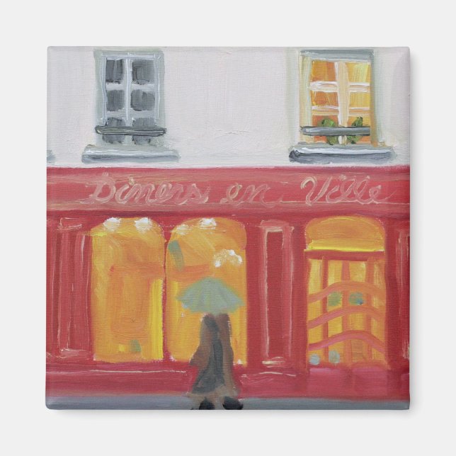 "Diners en Ville" Magnet (Framsidan)