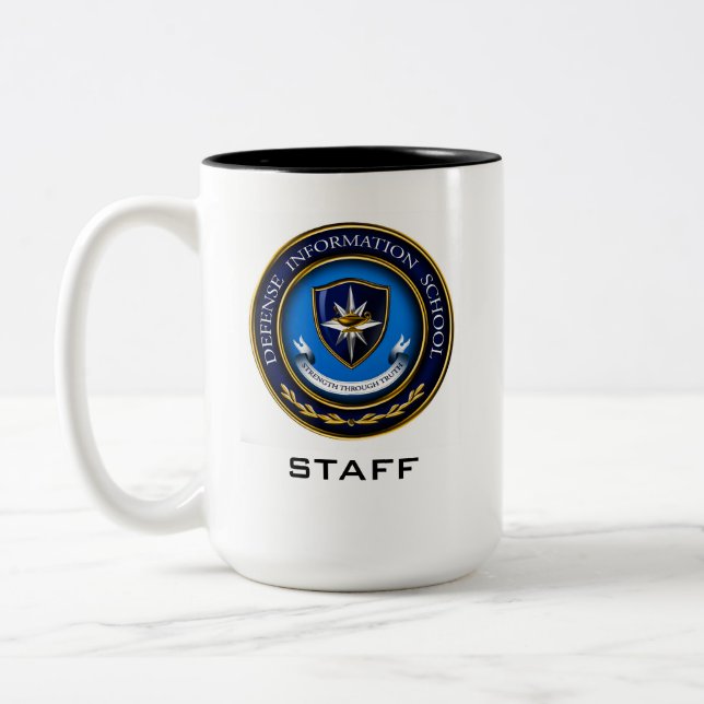 DINFOS-tvåtonskoefficient COFFEE MUGG (Vänster)