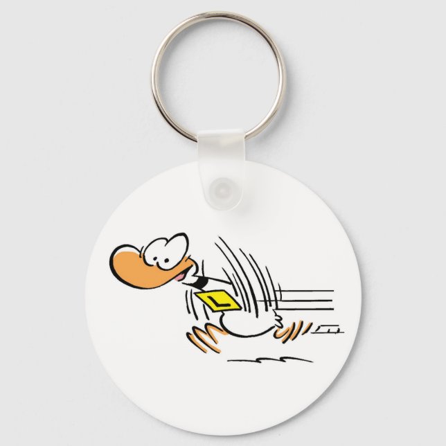 Ding Anka startar Nyckelring (Framsida)